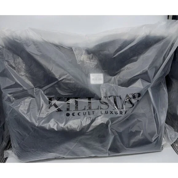 Killstar Womens Faux Fur Coat Jacket 4XL 4X Nightmare Nemesis Cropped Black NWT - Picture 7 of 11